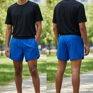 Under Armour Mens XX-Large Blue Athletic Shorts With Perforated Design & Elastic